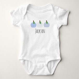 Body Baby Boys Light Blue Citrouille Trio