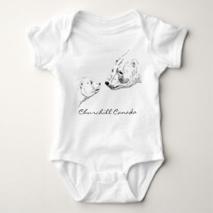 Body Baby Churchill Souvenir Polar Ours Creeper Chemise