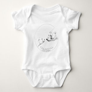 Body Baby Churchill Souvenir Polar Ours Creeper Chemise