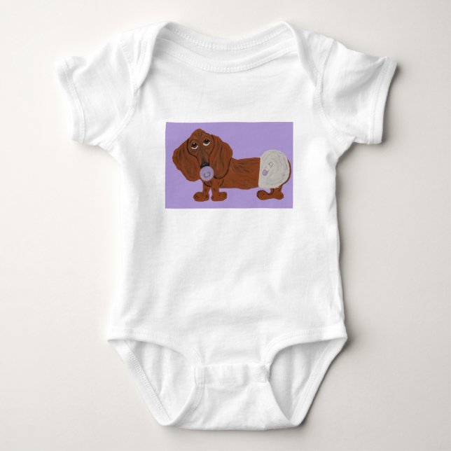Body Baby Dachshund  (Devant)