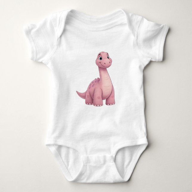 Body Baby Dinosaur Jersey Bodysuit - Comfort and Style  (Devant)