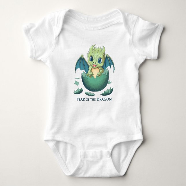 Body Baby Dragon 2024 Anime Kawai Bodysuit à une pièce (Devant)