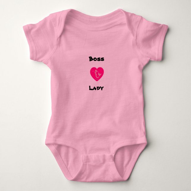 Body Baby Girl Boss Lady Onsie (Devant)