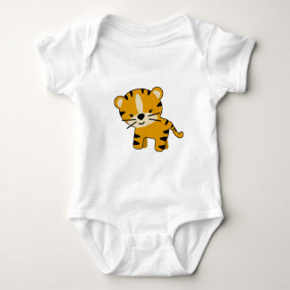 Body Baby Girl Cartoon Tiger