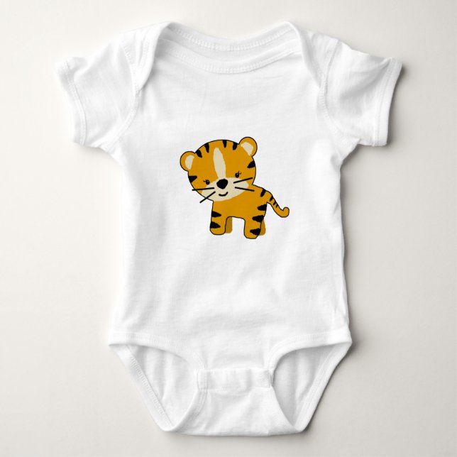 Body Baby Girl Cartoon Tiger (Devant)