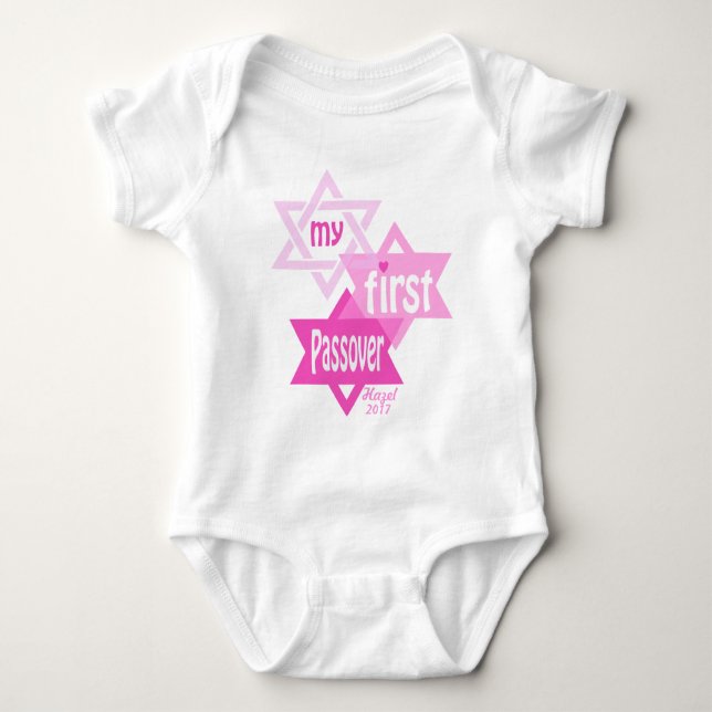Body Baby Girl My First Psover Bodysuit Pink (Devant)