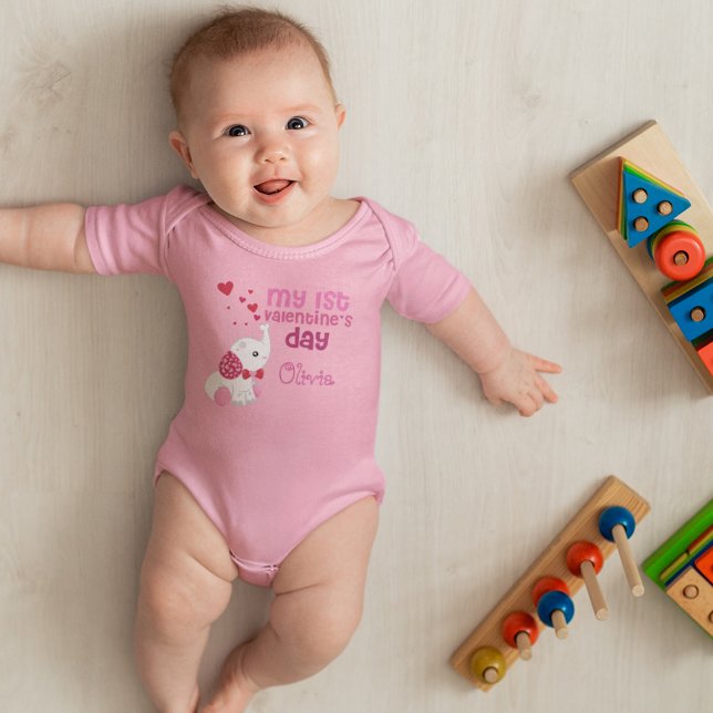 Body Baby Girl My First Valentine's Day Custom (Créateur téléchargé)