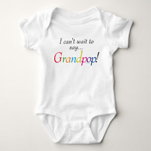 Body Baby Grandpop dit Fun Infant Chemise