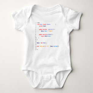 Body baby hello world php blanche