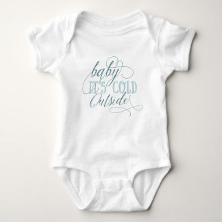 Body Baby It's Cold Outside Script Citation Baby Jumpsu