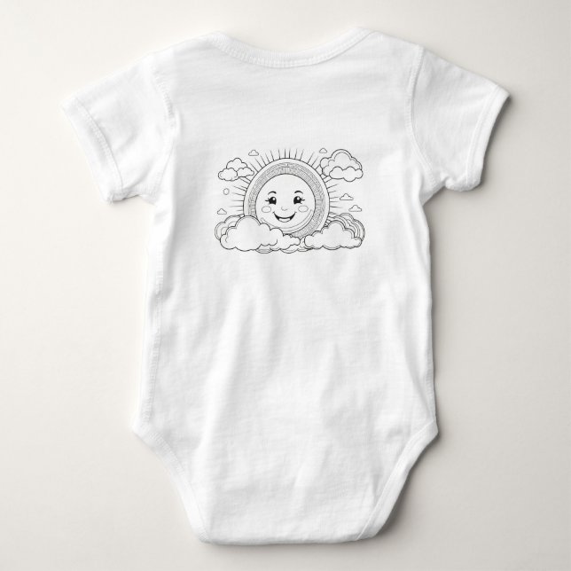 Body Baby Jersey Bodysuit (Dos)