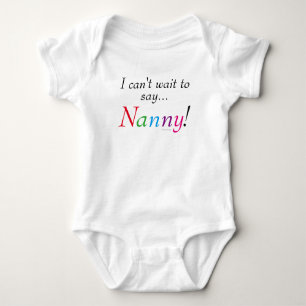 Body Baby Nanny dit Fun Infant Chemise