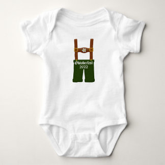 Body Baby Oktoberfest German Pantalon en cuir