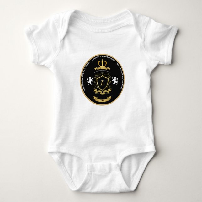 Body Baby One piece Lewis Crest (Devant)