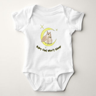 Body Baby Owl Won't Sleep T-Shirt