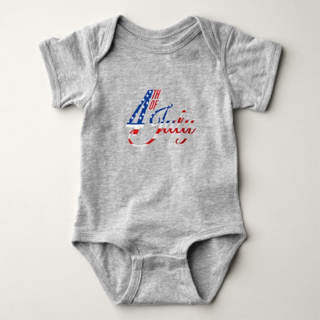 Body Baby Patriotic USA Baby Bodysuit (Devant)