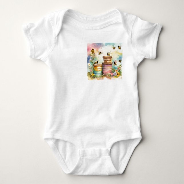 Body Baby petit charmant bébé costume bébé T-shirt (Devant)