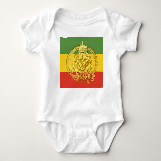 Body Baby Romper Lion de Juda Design (Devant)