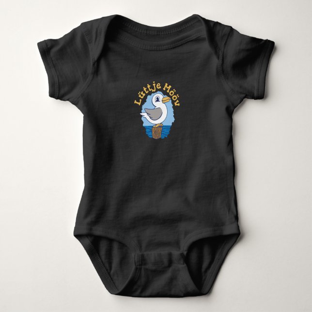 Body Baby Seagull Oiseau animal (Devant)