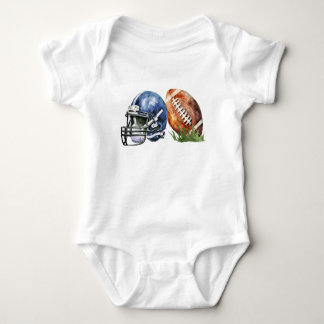 Body Baby Shirt Football Thème, Baby Bodysuit Football