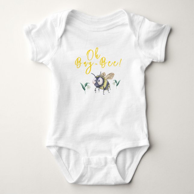 Body Baby-Shower Abeille Royale (Devant)
