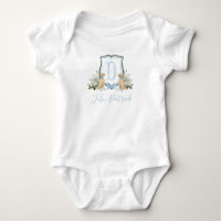 Baby Shower Bébé Garçon Chien Bleu Sudiste Chic