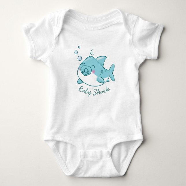 Body Baby-Shower Chauve-Souris Mignon Garçon Bleu Kawai (Devant)