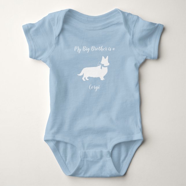 Body Baby Shower Corgi Chien Chiots (Devant)