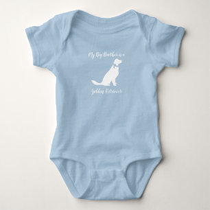 Body Baby shower de Chien d'or Blue Boy