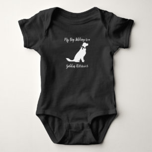 Body Baby shower de Chien d'or neutre pour les hommes