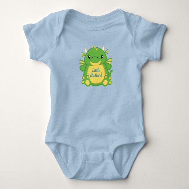 Body Baby Shower Dragon Bleu (Devant)