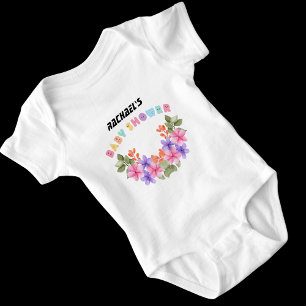 Body Baby shower floral rose doux