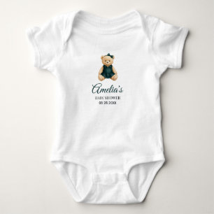 Body Baby Shower Ours en Peluche Luxueux et Chic