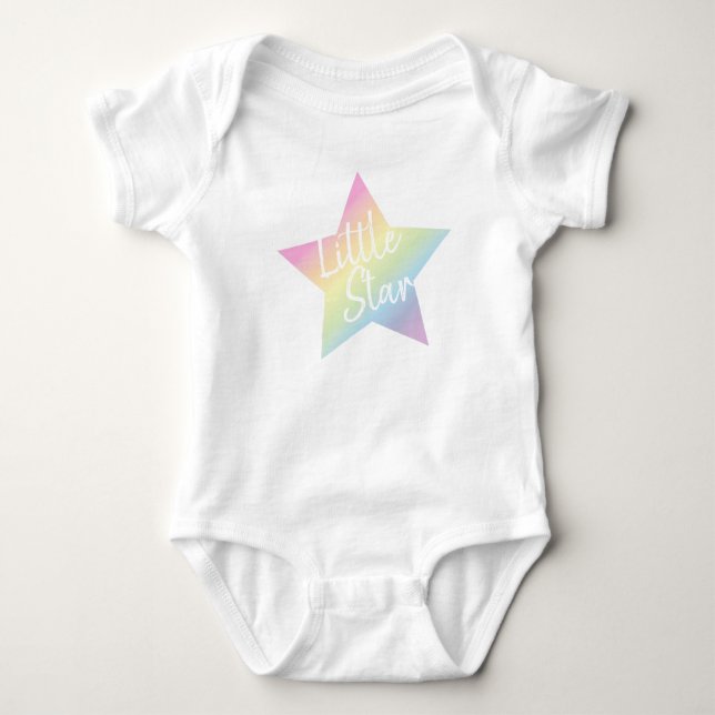 Body Baby shower Rainbow Star (Devant)