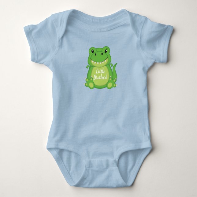 Body Baby-Shower T-Rex pour bébé dinosaure (Devant)