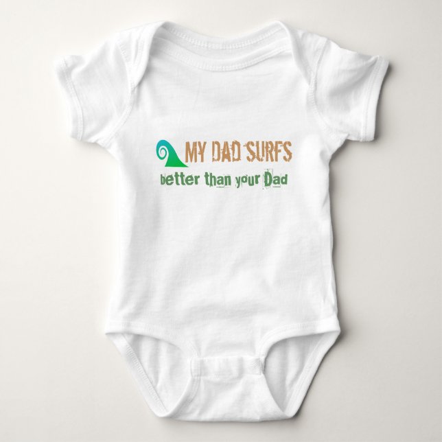 Body Baby Surfer Papa Tee (Devant)