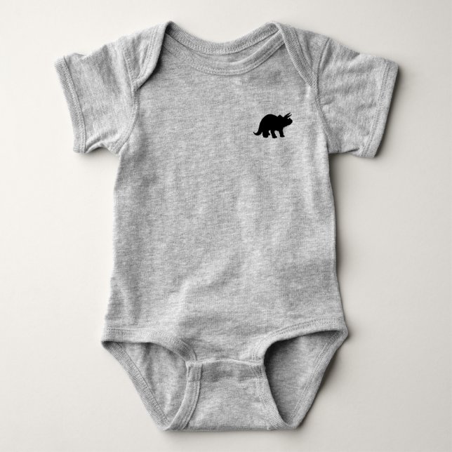 Body * Baby T-Shirt dinosaure, dino (Devant)