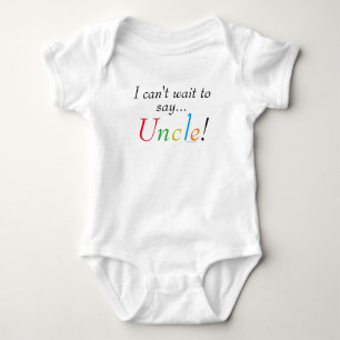 Body Baby Uncle dit Fun bébé chemise