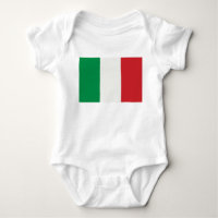 Babybody avec drapeau d'Italie