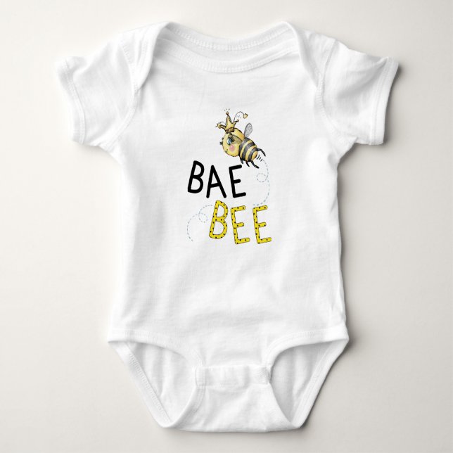 Body Bae Bee Baby Clothes, Bumblebee bodysuit (Devant)