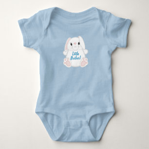 Body Bain de bébé Lapin en bleu