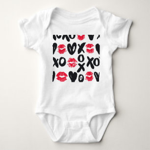 Body Baisers à lèvres Coeurs Arrière - plan sans coutur