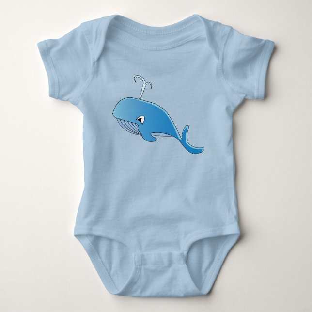 Body Baleine - Costume bébé Jersey (Devant)