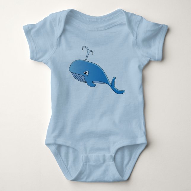 Body Baleine - Costume bébé Jersey (Devant)