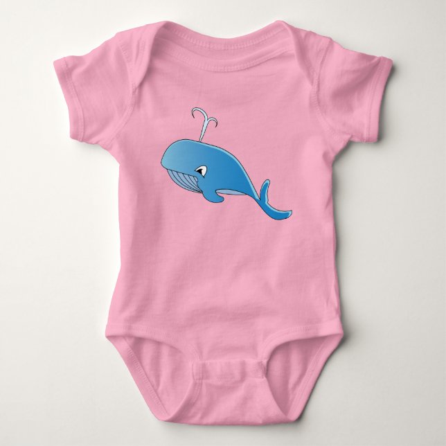 Body Baleine - Costume bébé Jersey (Devant)