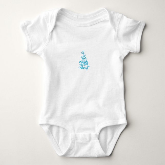 Body Ball Blue, Medium Turquoise design décoratif (Devant)