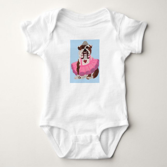 Body Ballerine Bouledogue (Devant)