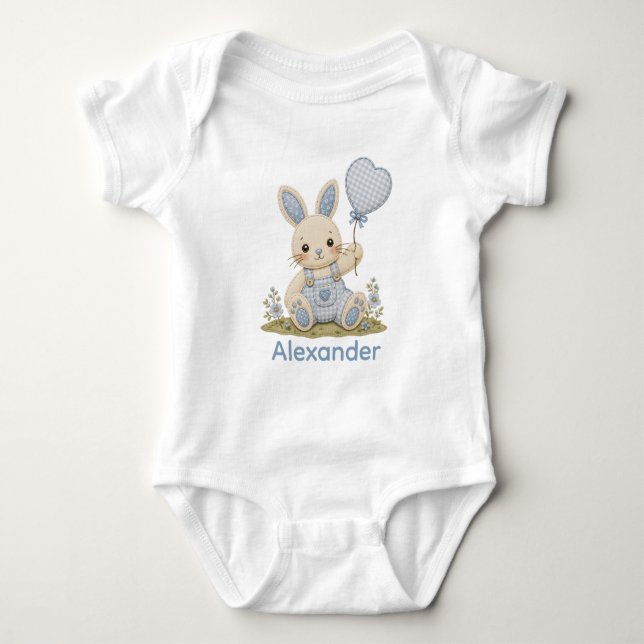 Body Ballon de lapin bleu (Devant)