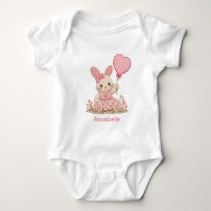 Body Ballon de lapin rose