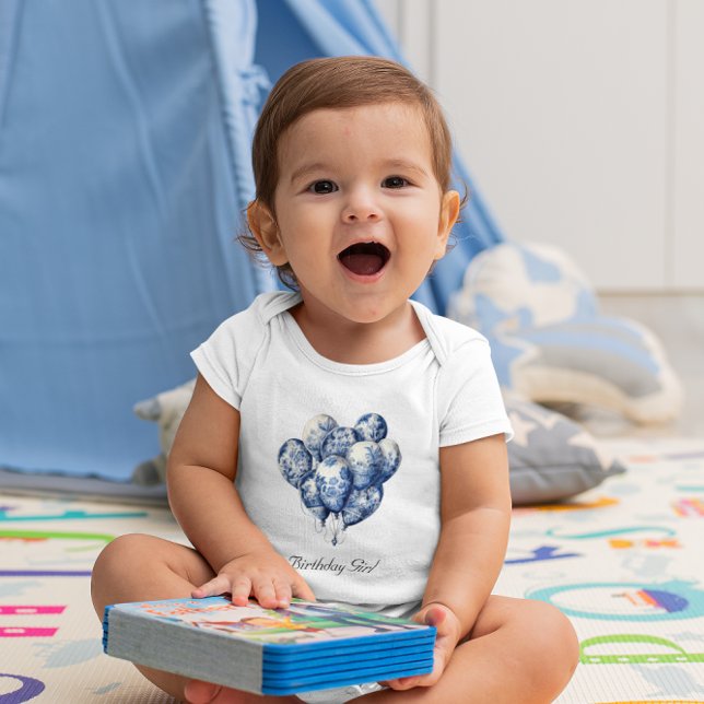 Body Ballons bleus Delft personnalisable (Créateur téléchargé)